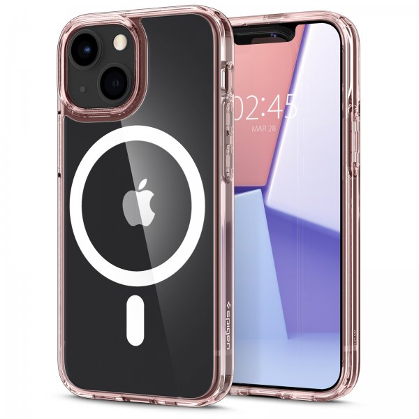 Spigen iPhone 13 Cover Ultra Hybrid Mag Rose Crystal