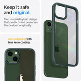 Spigen iPhone 13 Cover Ultra Hybrid Midnight Green