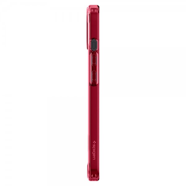 Spigen iPhone 13 Cover Ultra Hybrid Rød Krystal