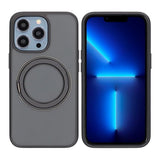 iPhone 13 Pro Max/iPhone 12 Pro Max Cover Roterbar MagSafe Stand Sort