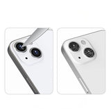 iPhone 13/13 Mini Kameralinsebeskytter med Ramme - Sølv