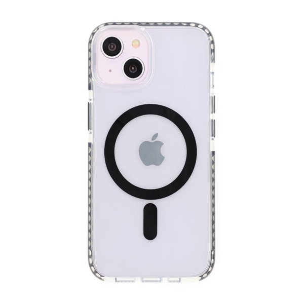 iPhone 13/iPhone 14 Cover Stødresistent MagSafe Sort