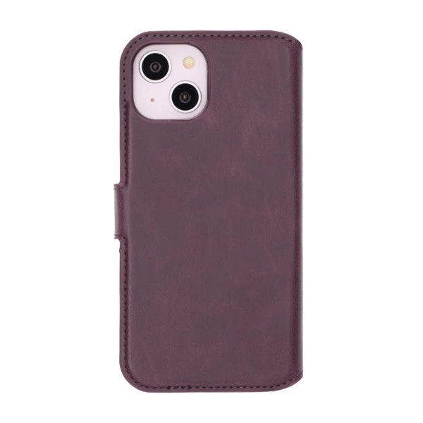 Rvelon iPhone 13/iPhone 14 Etui Magnetisk aftageligt cover Lilla
