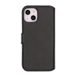 Rvelon iPhone 13/iPhone 14 Cover Magnetisk Aftageligt Etui Sort