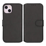 Rvelon iPhone 13/iPhone 14 Cover Magnetisk Aftageligt Etui Sort