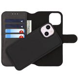 Rvelon iPhone 13/iPhone 14 Cover Magnetisk Aftageligt Etui Sort
