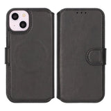 Rvelon iPhone 13/iPhone 14 Cover 4 Kortrum MagSafe Sort