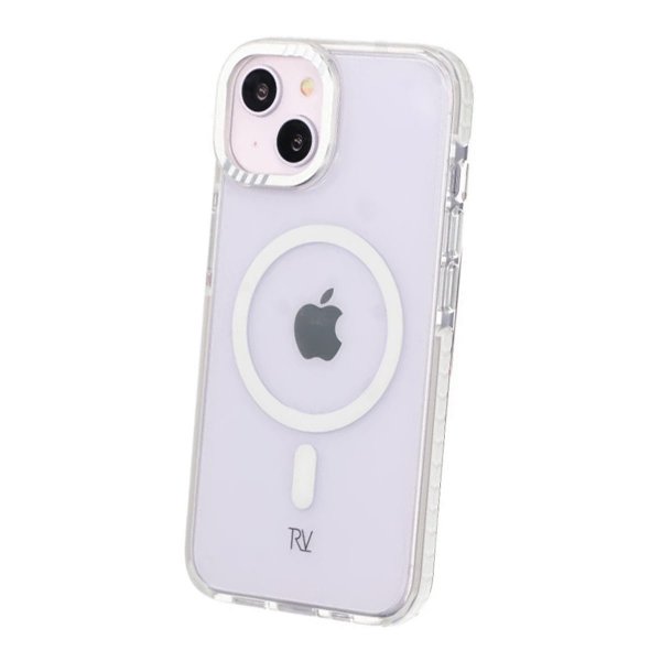 Rvelon iPhone 13/iPhone 14 Cover TPU MagSafe Hvid