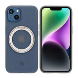 Rvelon iPhone 13/iPhone 14 Cover Roterbart MagSafe Stativ Grå