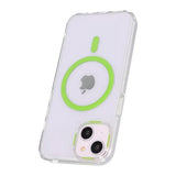 iPhone 13/iPhone 14 Cover TPU MagSafe Grøn