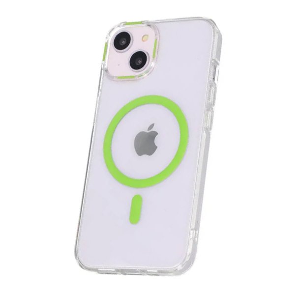 iPhone 13/iPhone 14 Cover TPU MagSafe Grøn