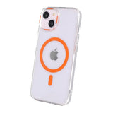 iPhone 13/iPhone 14 Cover TPU MagSafe Orange