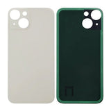 iPhone 14 Bagside Glas med Selvklæbende tape - Hvid