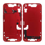 iPhone 14 Bagside med Komplet Ramme OEM - Rød