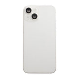 iPhone 14 Bagside med Komplet Ramme - Hvid