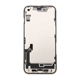 iPhone 14 Bagside med Komplet Ramme - Hvid