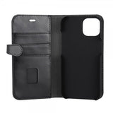 Buffalo iPhone 13/14/15 Etui 2-i-1 Aftagelig Wallet Sort
