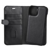 Buffalo iPhone 13/14/15 Etui 2-i-1 Aftagelig Wallet Sort