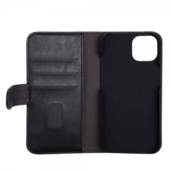 Gear iPhone 13/14 Cover 2-i-1 Aftageligt med 3 Kortlommer Sort
