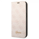 Guess iPhone 13/14/15 Cover 4G Logo Rosa