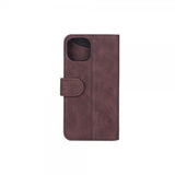 Gear iPhone 13/14/15 Etui med Kortlomme Brun