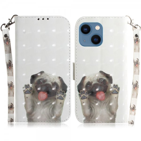 iPhone 14 Cover Motiv Mops