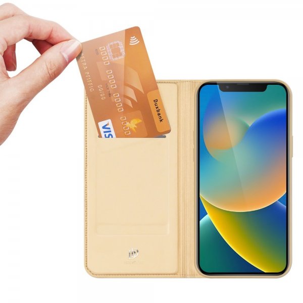 Dux Ducis iPhone 14 Cover Skin Pro Series Guld