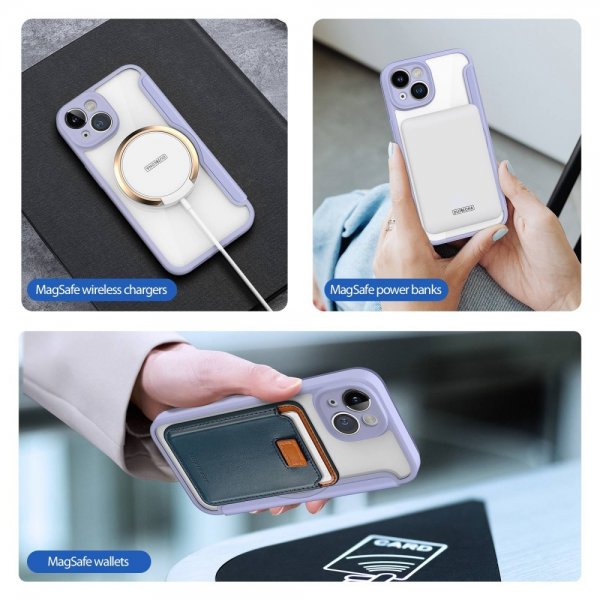 Dux Ducis iPhone 14 Cover Skin X Pro Series MagSafe Lilla