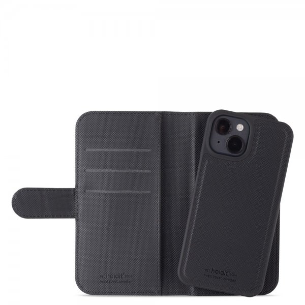 Holdit iPhone 14 Cover Wallet Case Magnet Sort