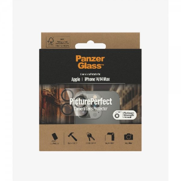 PanzerGlass iPhone 14/iPhone 14 Plus Kamerabeskyttelse PicturePerfect