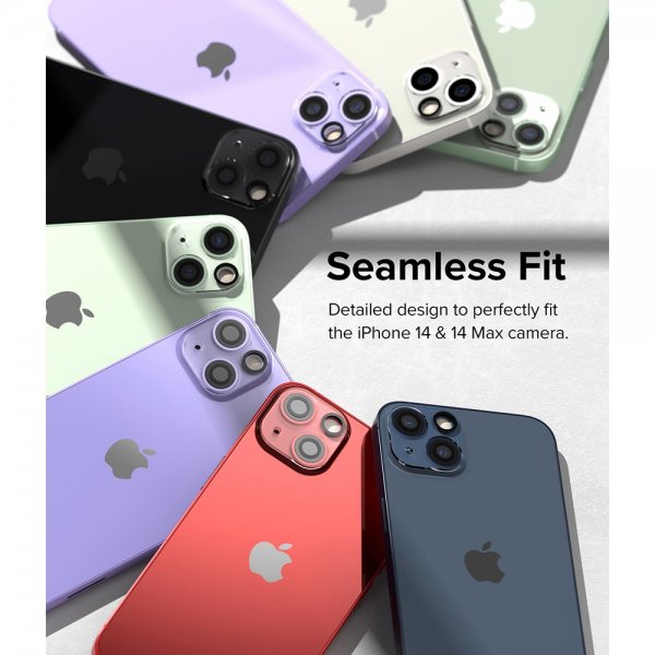 Ringke iPhone 14/iPhone 14 Plus Kamerabeskyttelse Skærmbeskyttelse Glas 2-pak