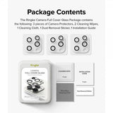 Ringke iPhone 14/iPhone 14 Plus Kamerabeskyttelse Skærmbeskyttelse Glas 2-pak
