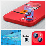 Spigen iPhone 14/iPhone 14 Plus Kamerabeskyttelse GLAS.tR EZ Fit Optik Pro Rød 2-pak