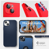 Spigen iPhone 14/iPhone 14 Plus Kamerabeskyttelse GLAS.tR EZ Fit Optik Pro Rød 2-pak
