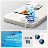 Spigen iPhone 14/iPhone 14 Plus Kamerabeskyttelse GLAS.tR EZ Fit Optik Pro Starlight 2-pak