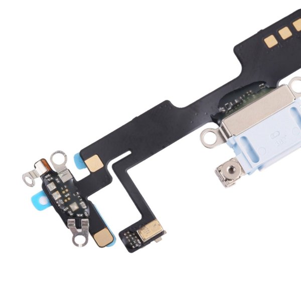 iPhone 14 Opladningsport med Flexkabel Original - Blå