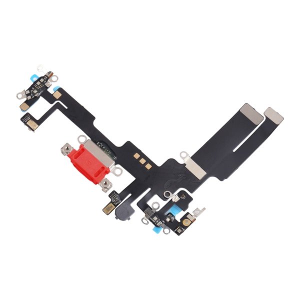 iPhone 14 Ladeport med Flexkabel Original - Rød