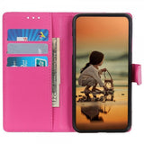 iPhone 14 Plus Cover Litchi Magenta