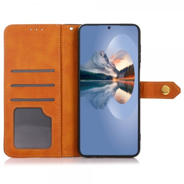 iPhone 14 Plus Flipcover Brun