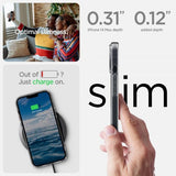 Spigen iPhone 14 Plus Cover Crystal Hybrid MagFit Hvid