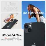 Spigen iPhone 14 Plus Cover Crystal Hybrid Sand Beige