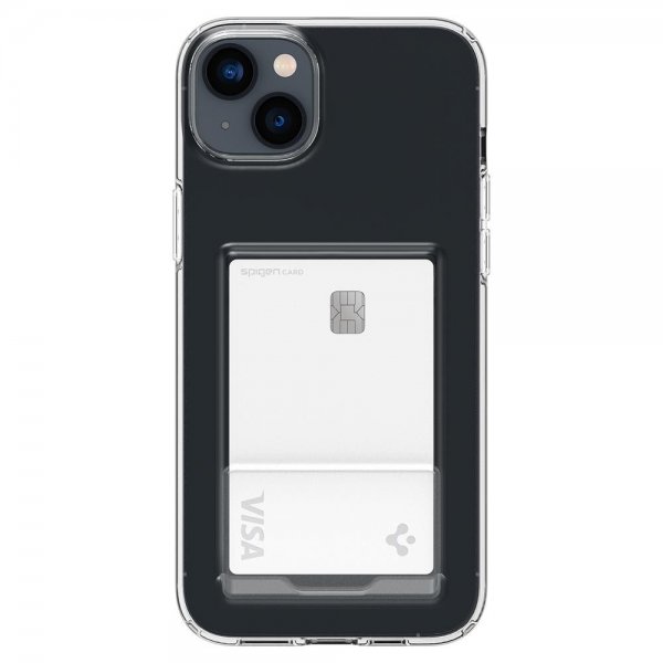 Spigen iPhone 14 Plus Cover Crystal Slot Crystal Clear