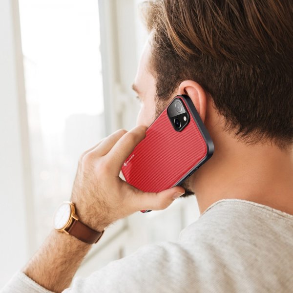 Dux Ducis iPhone 14 Plus Cover FINO Series Rød