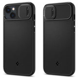 Spigen iPhone 14 Plus Cover Optik Armor MagFit Sort