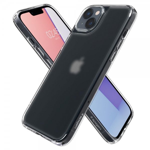 Spigen iPhone 14 Plus Cover Quartz Hybrid Matte Clear
