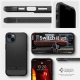 Spigen iPhone 14 Plus Cover Rugged Armor MagFit Mat Sort