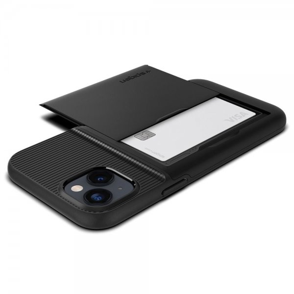 Spigen iPhone 14 Plus Cover Slim Armor CS Sort