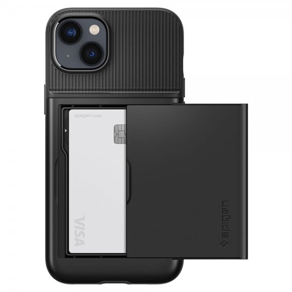 Spigen iPhone 14 Plus Cover Slim Armor CS Sort