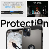 Spigen iPhone 14 Plus Cover Tough Armor MagFit Gunmetal