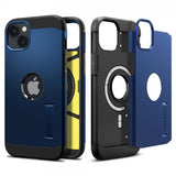 Spigen iPhone 14 Plus Cover Tough Armor MagFit Navy Blue